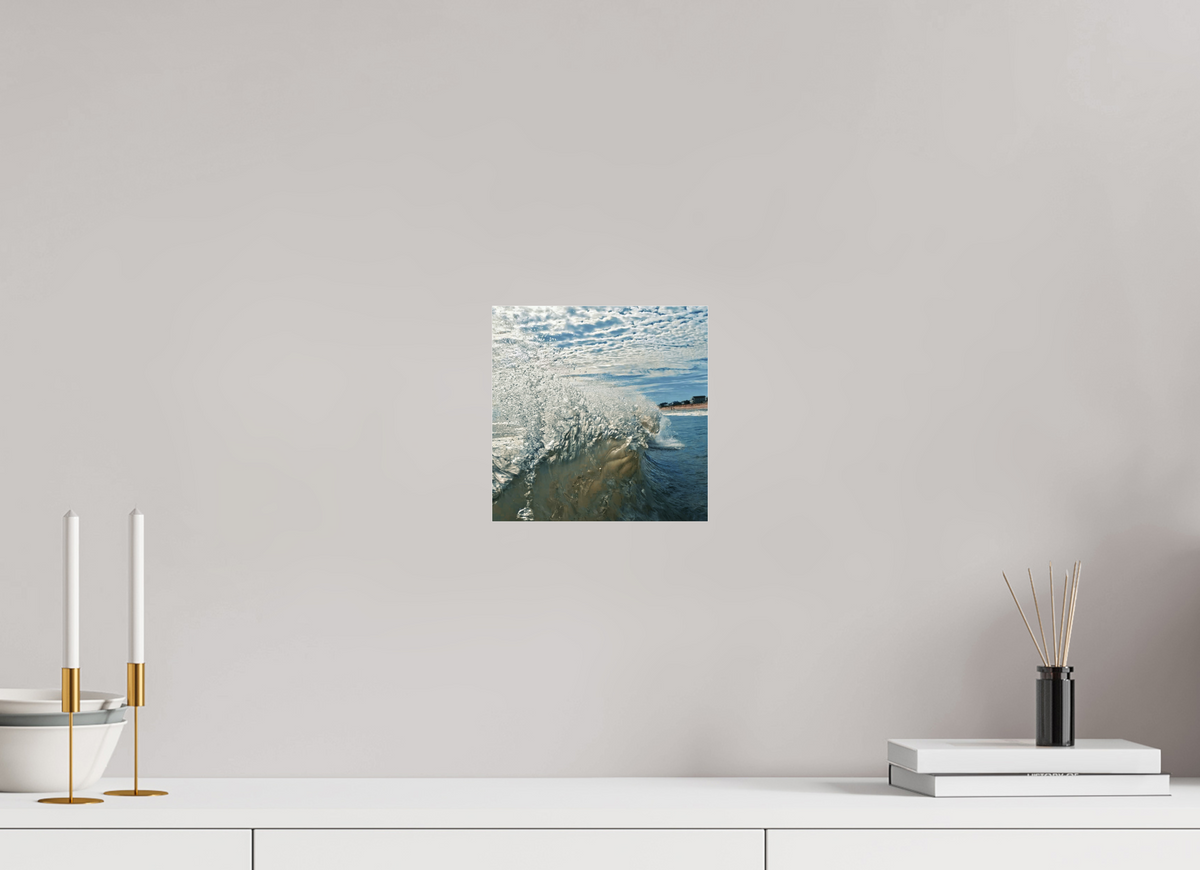 8 x 8″, Gallery Standard Acrylic Glass Bethany Beach Spindrift