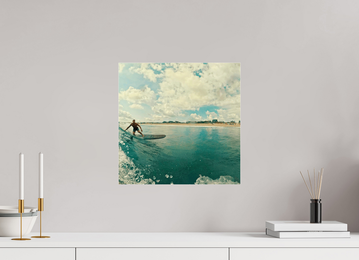 15 x 15″, Gallery Standard Acrylic Glass Glassy Bottom Turn Down South