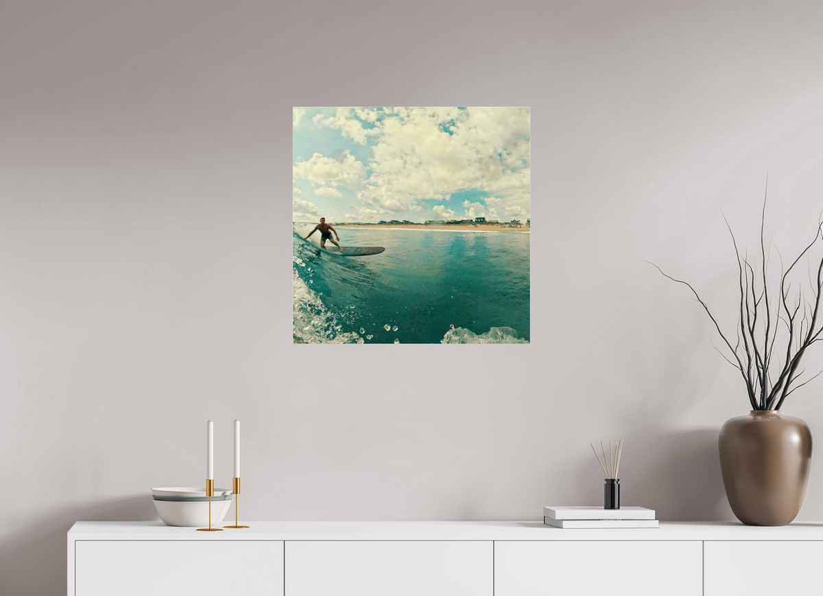25 x 25″, Gallery Standard Acrylic Glass Glassy Bottom Turn Down South