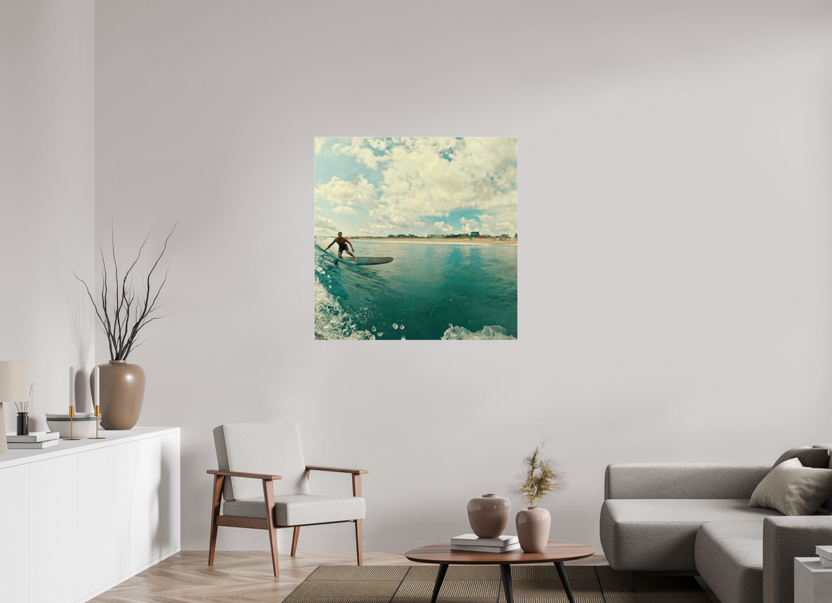 40 x 40″, Gallery Standard Acrylic Glass Glassy Bottom Turn Down South