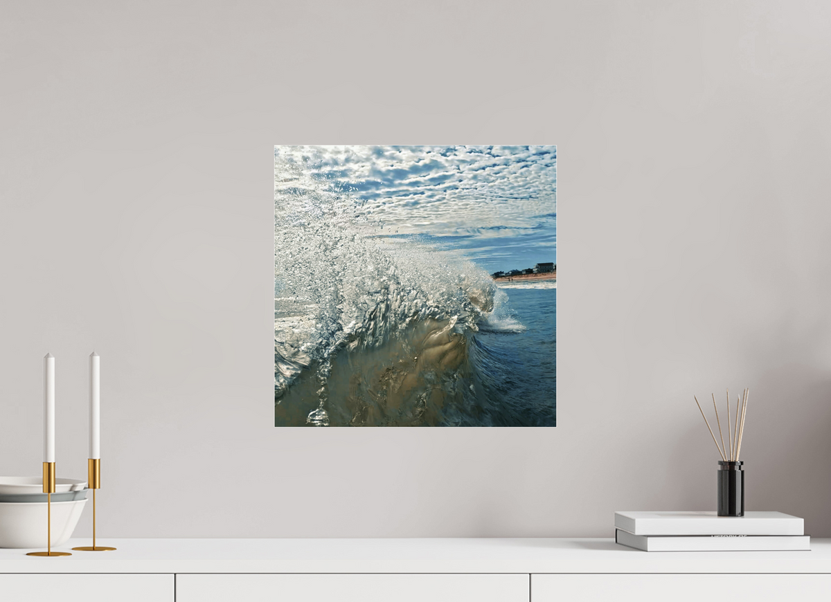 15 x 15″, Gallery Standard Acrylic Glass Bethany Beach Spindrift