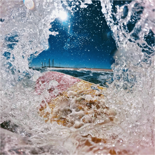 Main image White Water Frame With Surfboard